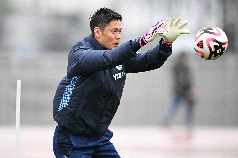 磐田の川島永嗣【写真：徳原隆元】