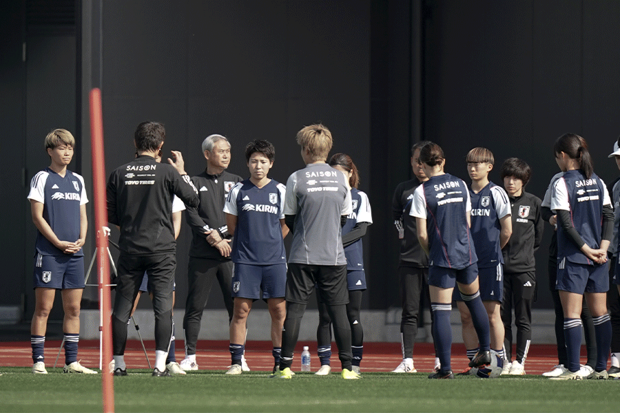 サウジアラビアでの中立地開催に臨む【写真：早草紀子】