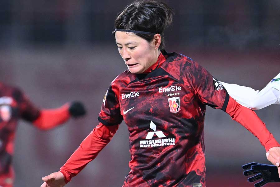 浦和Lの猶本光【写真:(C) WE LEAGUE】