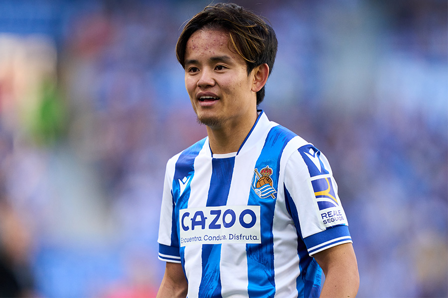 ソシエダで活躍する久保建英【写真：Getty Images】