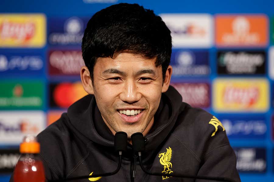 リバプールの遠藤航【写真:Getty Images】