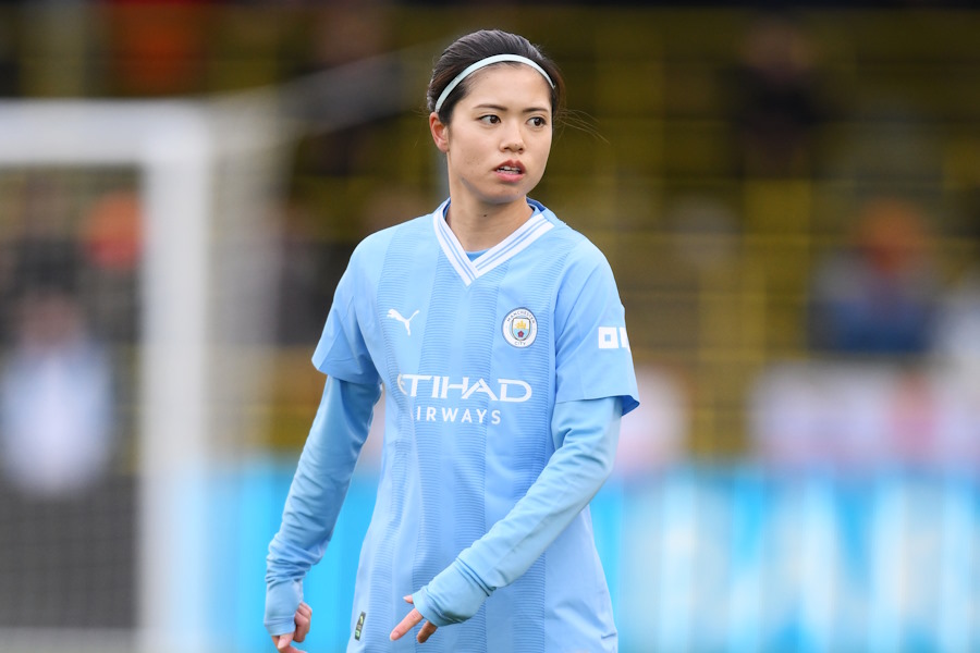 マンC女子の長谷川唯【写真：Getty Images】