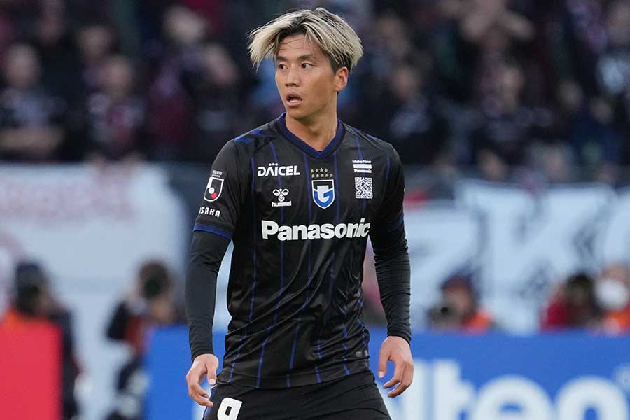 横浜FCに期限付き移籍した山田康太(写真はG大阪在籍時)【写真:Getty Images】