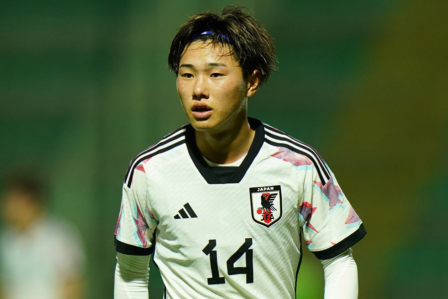 U-22日本代表メンバーに選ばれた三戸舜介（写真は昨年のもの）【写真：Getty Images】