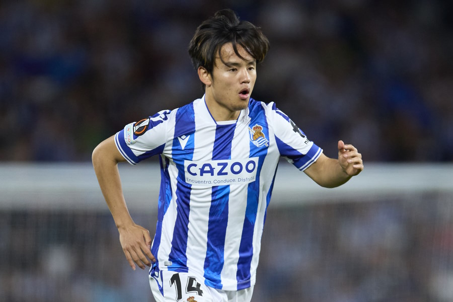 ソシエダの日本代表MF久保建英【写真:Getty Images】