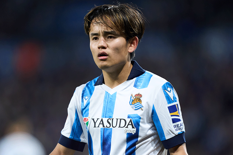 カディス戦に出場した久保建英【写真：Getty Images】