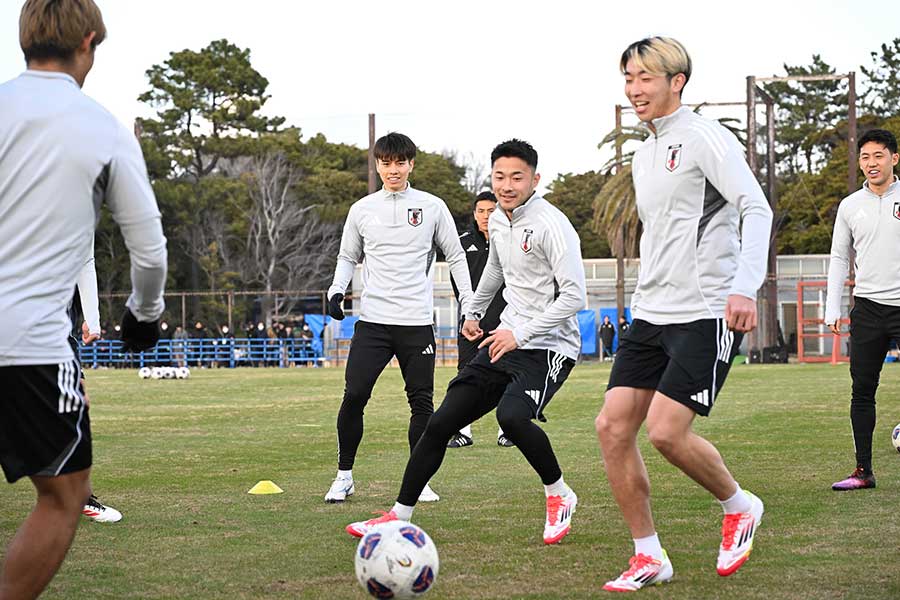 代表合宿中に起きたハプニングに反響【写真:徳原隆元】