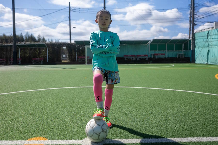 神奈川県在住の小学3年生・加納陽向くん【写真：パウロ吉田】