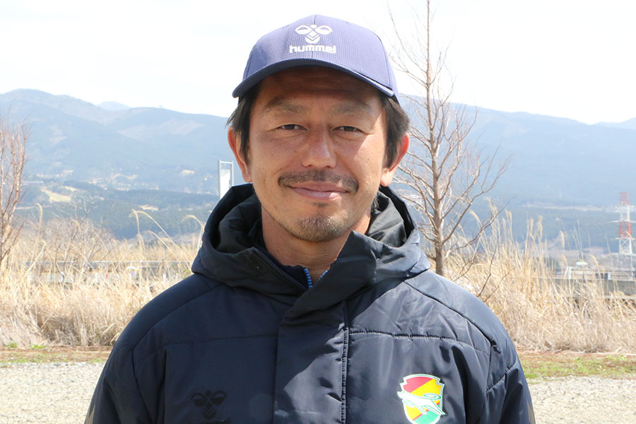 千葉U-12コーチの工藤浩平氏【写真:FOOTBALL ZONE編集部】