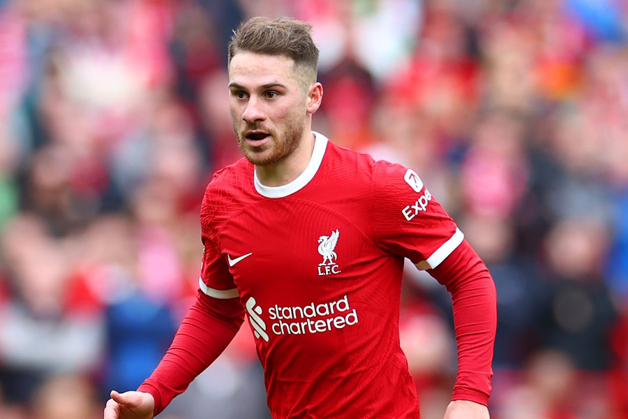 リバプールのアレクシス・マック・アリスター【写真：Getty Images】