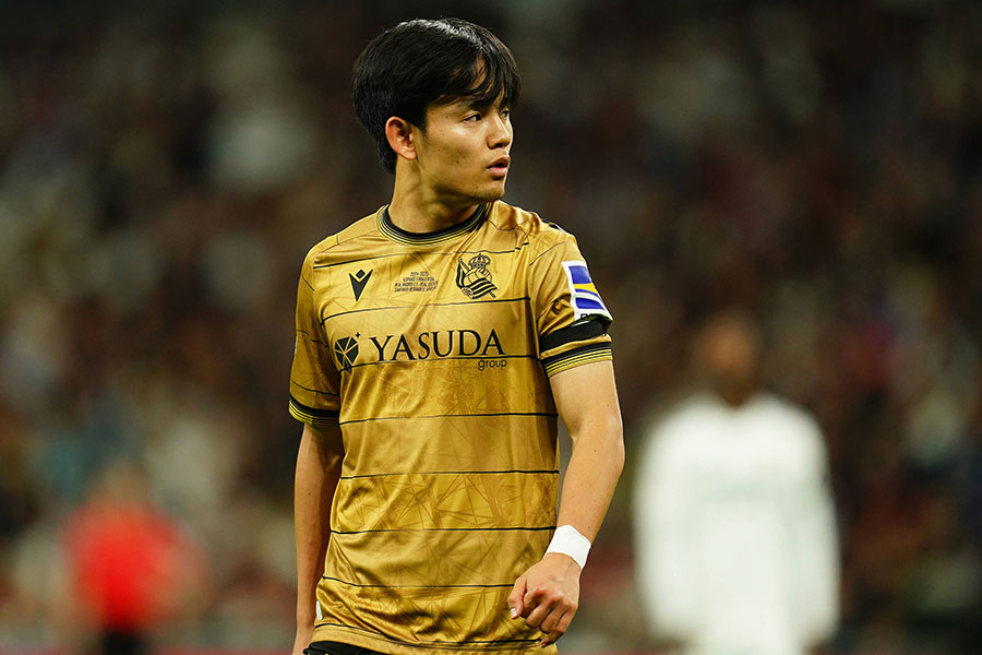 レアル番記者が久保建英の成長を評価した【写真：IMAGO / Pressinphoto】