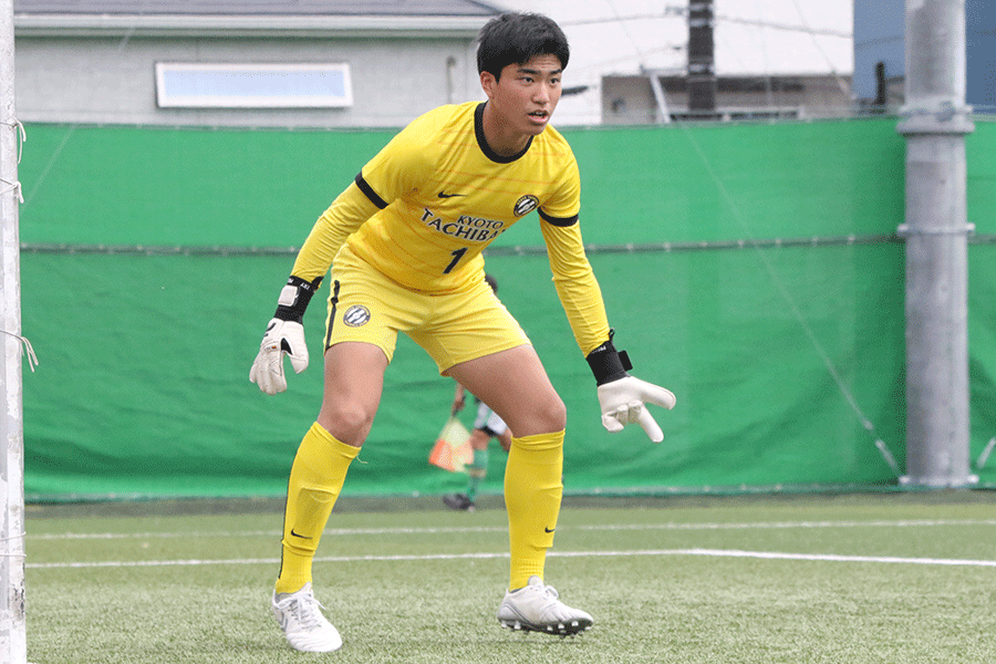 京都橘の平誠都【写真:FOOTBALL ZONE編集部 】