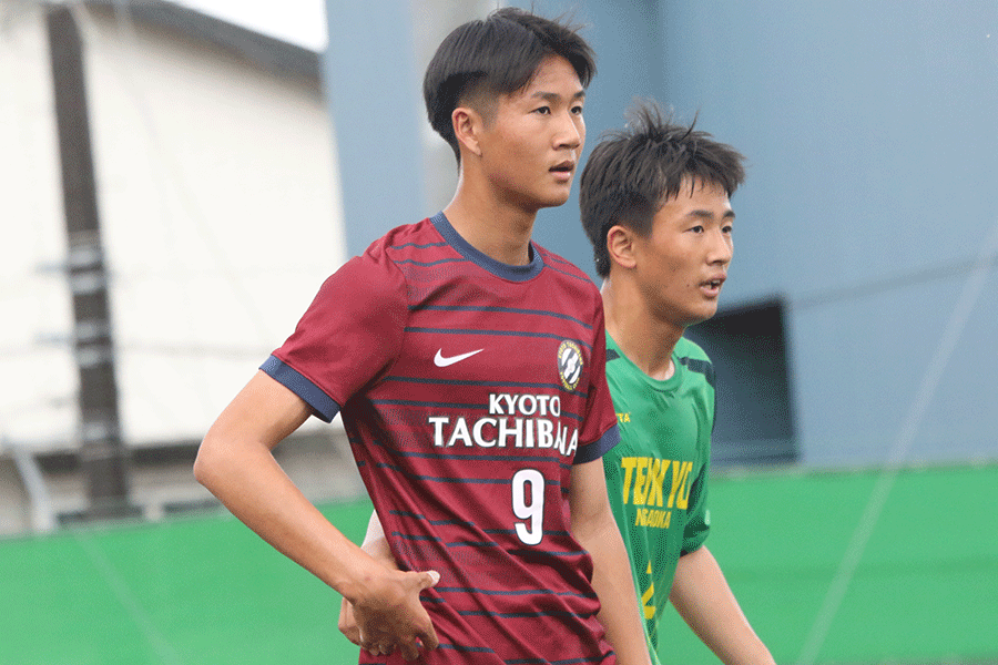 京都橘の伊藤湊太【写真:FOOTBALL ZONE編集部 】