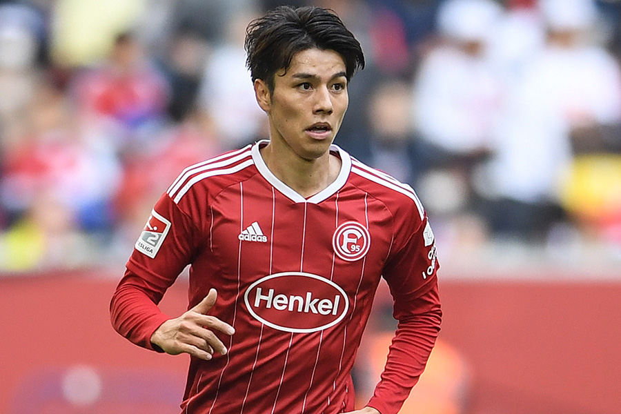 田中碧が負傷離脱【写真：Getty Images】