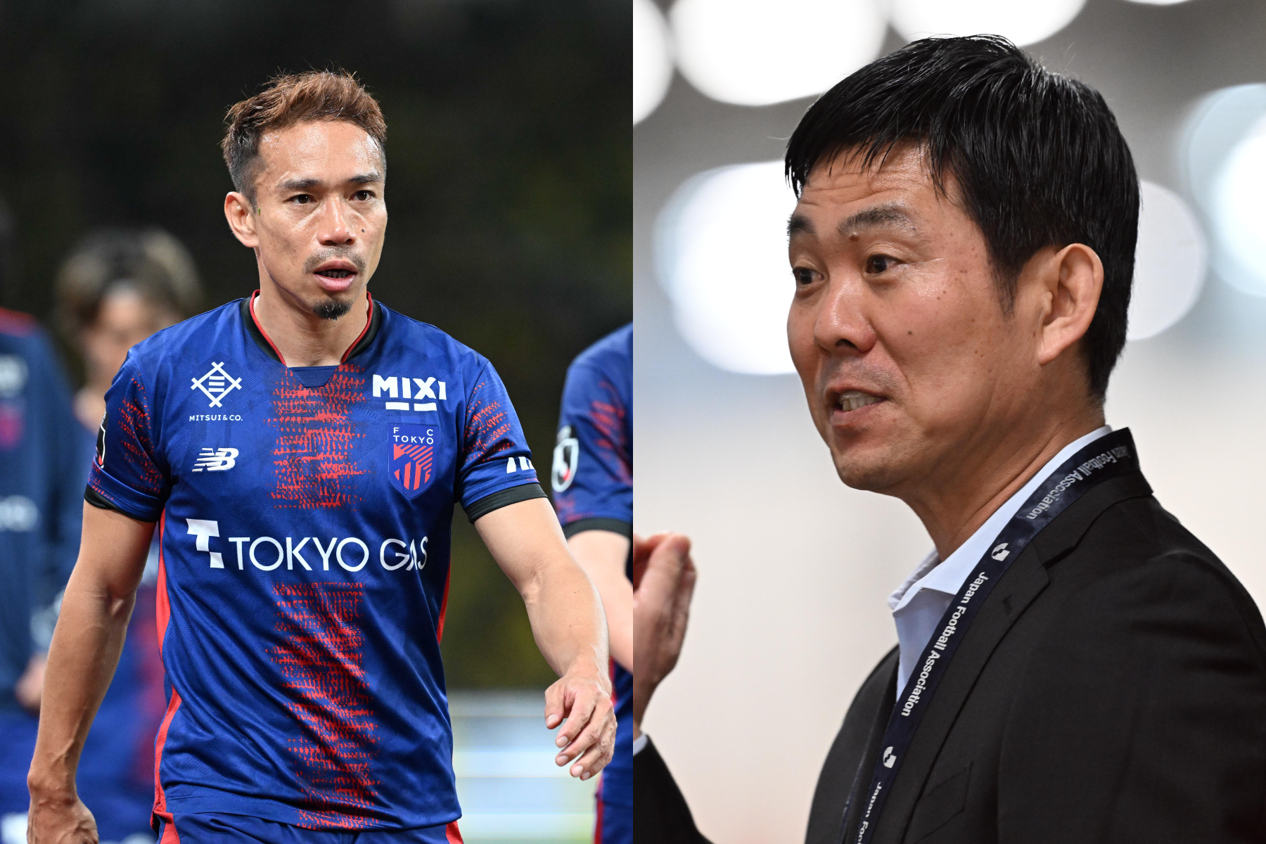 森保一監督が怪我から復帰をした長友佑都について言及【写真:徳原隆元】
