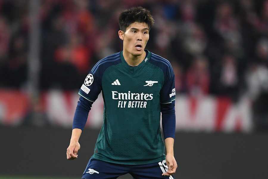 冨安健洋の足技に注目【写真：Getty Images】