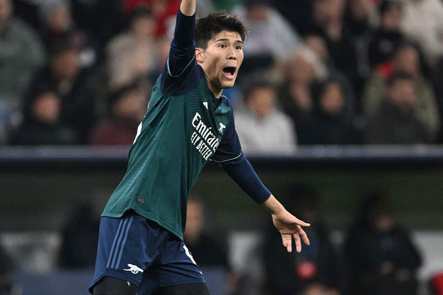 昨年12月以来のスタメン出場となった冨安健洋【写真:徳原隆元】