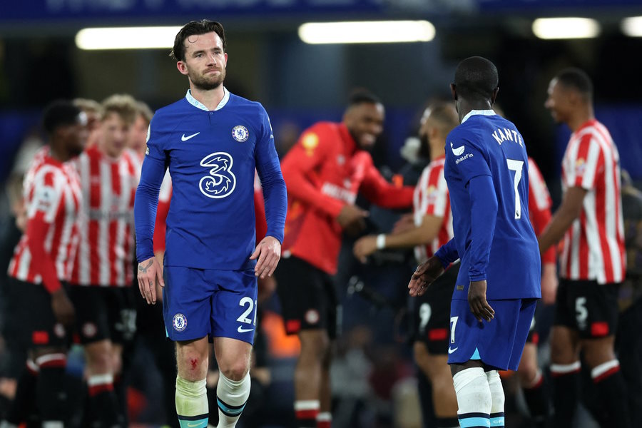 公式戦5連敗のチェルシー【写真：ロイター】