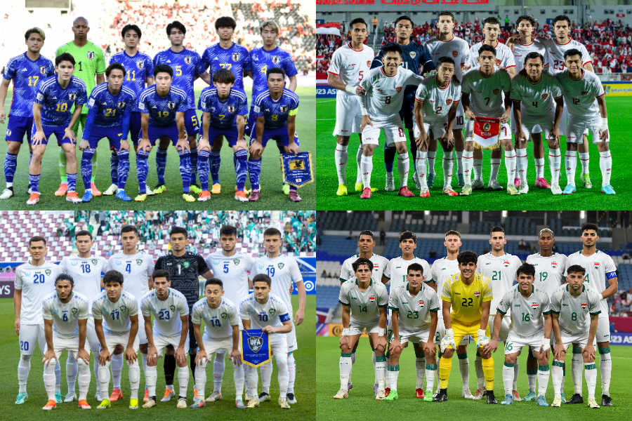 U-23アジアカップの4強が出揃った【写真：2024 Asian Football Confederation (AFC)】