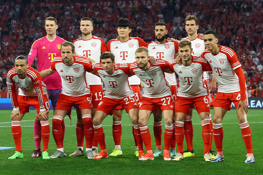 バイエルンの来季新ユニフォームが発表【写真：ロイター】