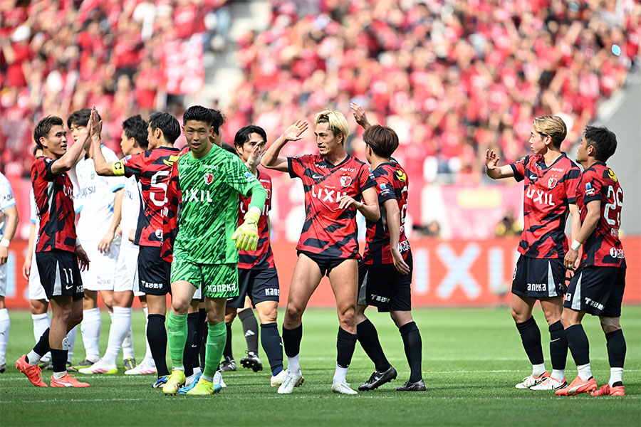 鹿島が川崎に2-1で勝利【写真：徳原隆元】