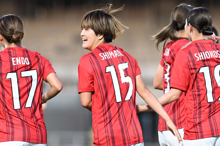 決勝点を奪った島田芽依【写真:徳原隆元】