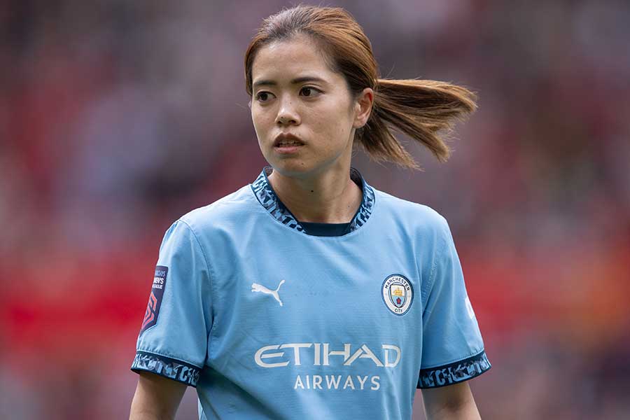 マンチェスター・シティ・ウィメンの長谷川唯【写真：Getty Images】