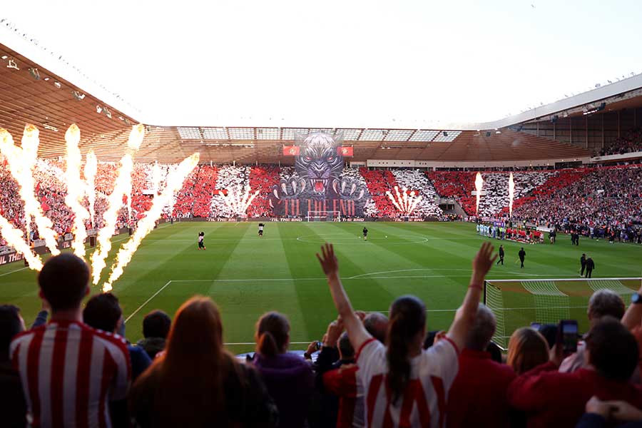 サンダーランド本拠地のロングスロー対策が話題【写真：Getty Images】