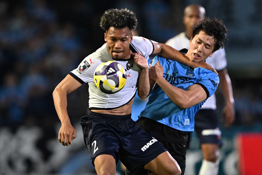 横浜FCのDFンドカ・ボニフェイス【写真：徳原隆元】