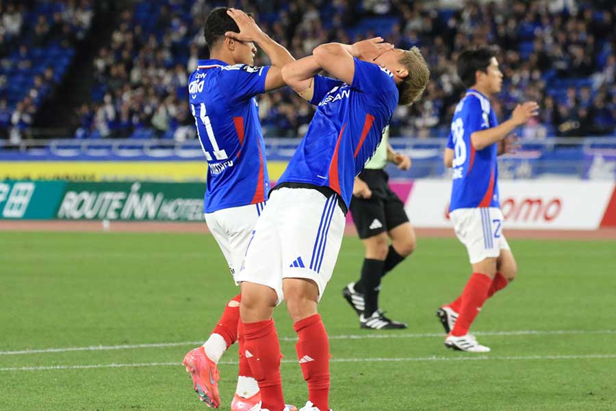 泥沼5連敗で降格危機の横浜FM【写真：Noriko NAGANO】