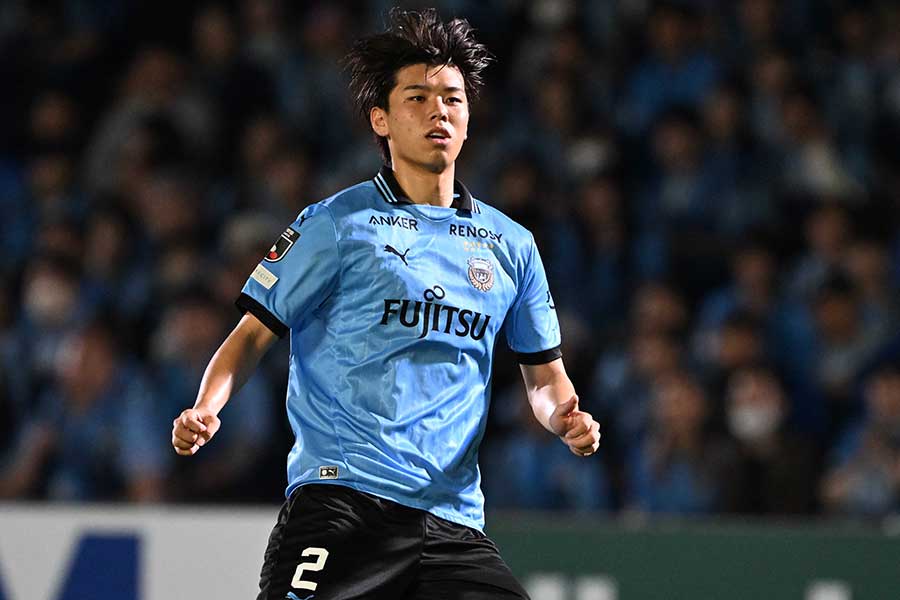 川崎の高井幸大【写真：徳原隆元】