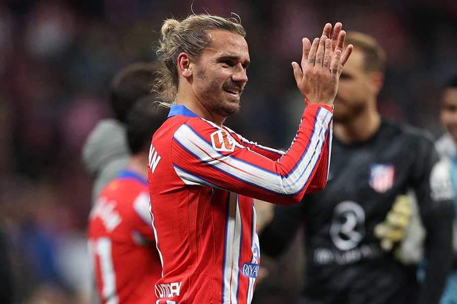 アトレティコのアントワーヌ・グリーズマン【写真：Getty Images】