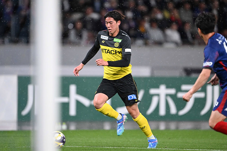 柏で今季ブレイクした熊坂光希【写真：徳原隆元】