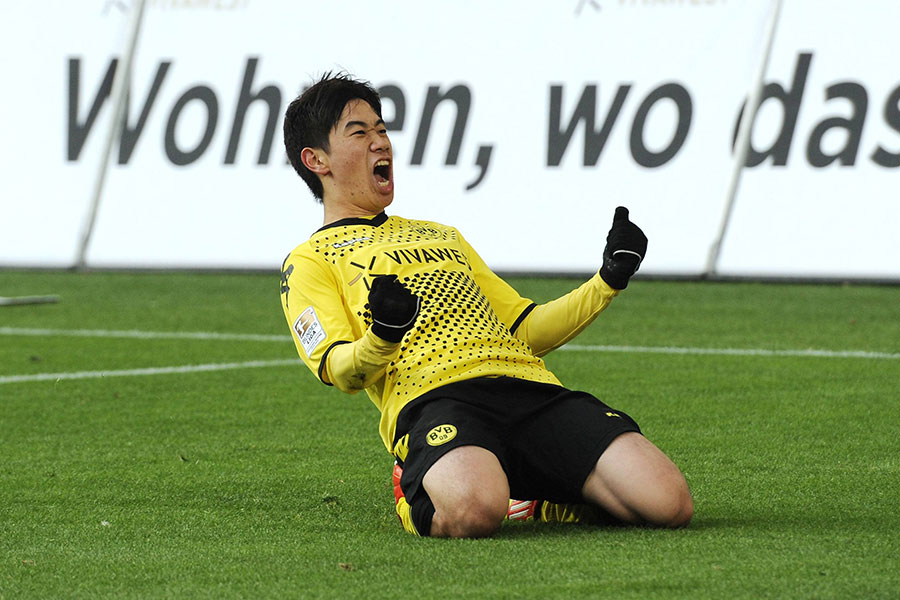 若くしてヨーロッパで活躍をした香川真司【写真:IMAGO / Team 2】