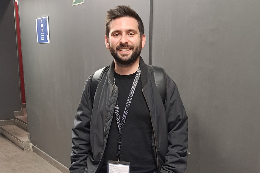 バルセロナを中心にリーガ取材を行うフランス人記者フランソワ・ミゲル・ブーデ氏が久保建英について言及【写真:高橋智行】