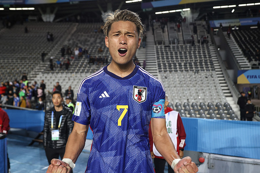 U-20日本代表の松木玖生【写真：Getty Images】