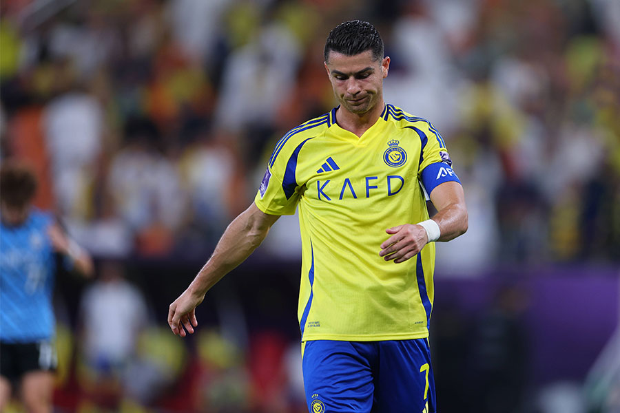 アル・ナスルでプレーするクリスティアーノ・ロナウド【写真：IMAGO / Abdullah Ahmed】