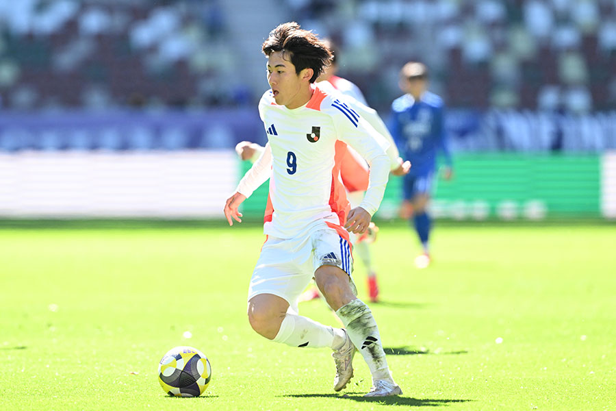 U-18日本代表に選出された大西利都【写真:徳原隆元】