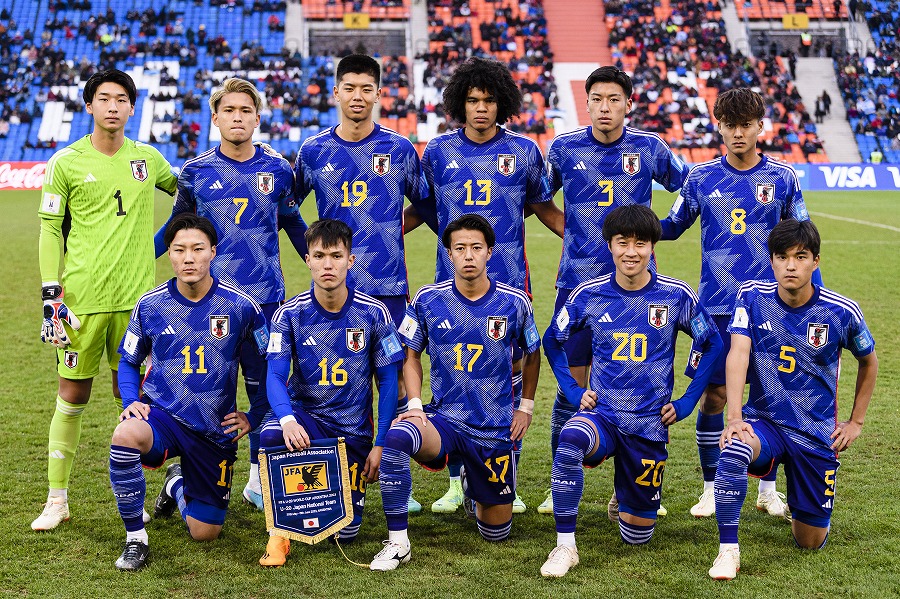 イスラエル戦に臨んだU-20日本代表【写真:Getty Images】