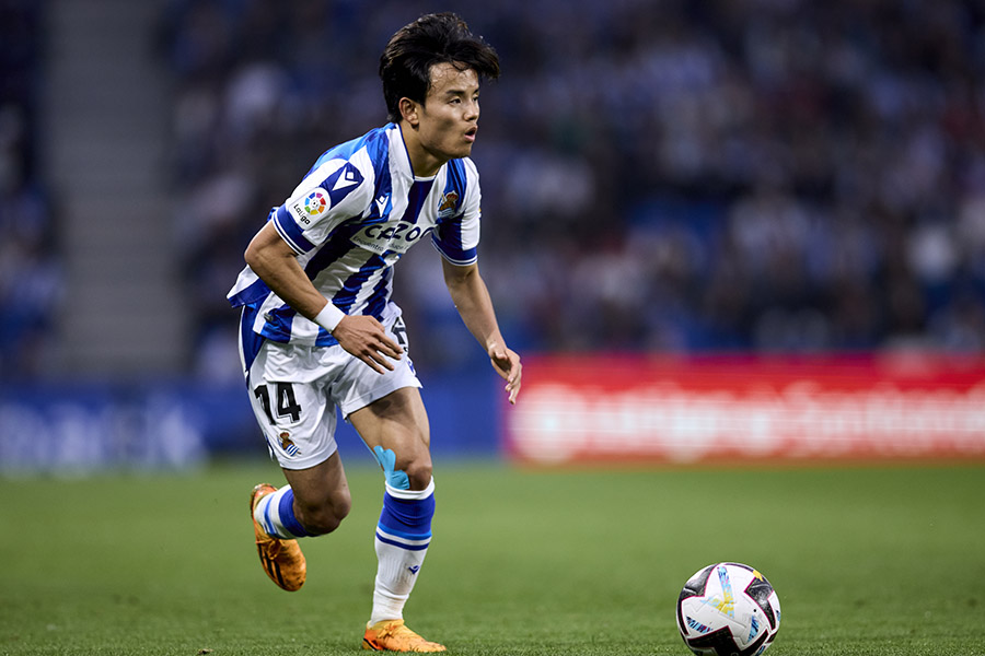 ソシエダの久保建英【写真：Getty Images】