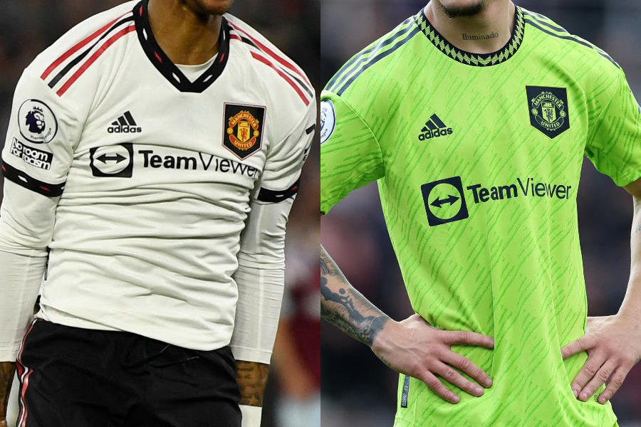 ユナイテッドの新ユニデザイン流出で反響（写真は今季のもの）【写真：ロイター】