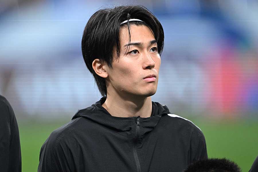 森保一監督が中村敬斗について言及【写真：徳原隆元】