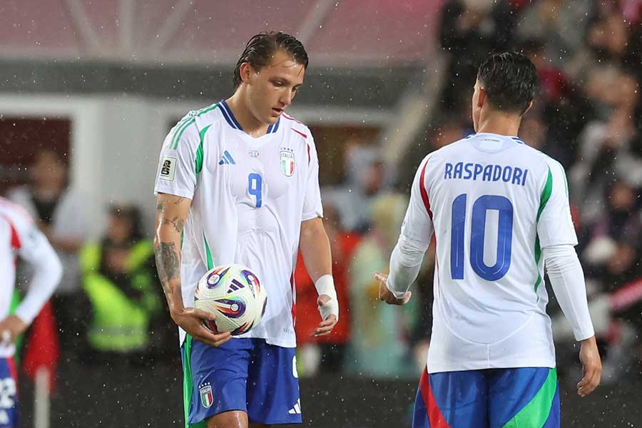 ノルウェーに完敗を喫したイタリア代表【写真：Getty Images】