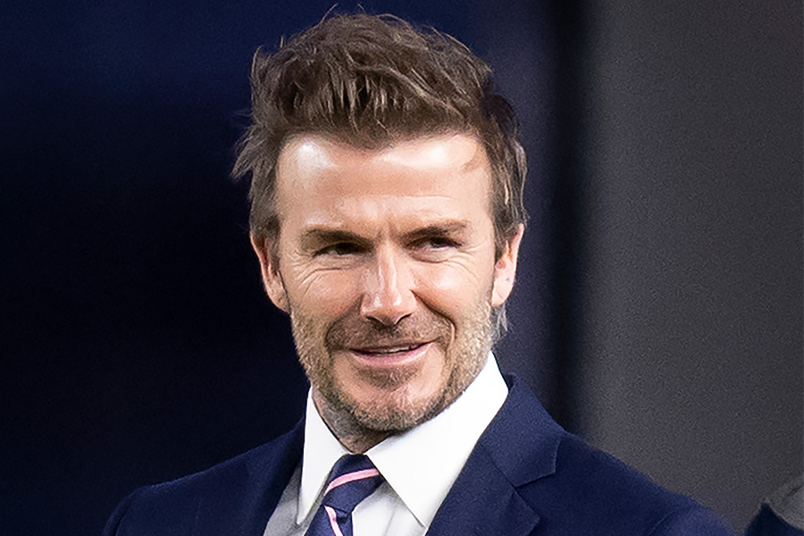 デイビッド・ベッカムが家族と来日【写真：Getty Images】