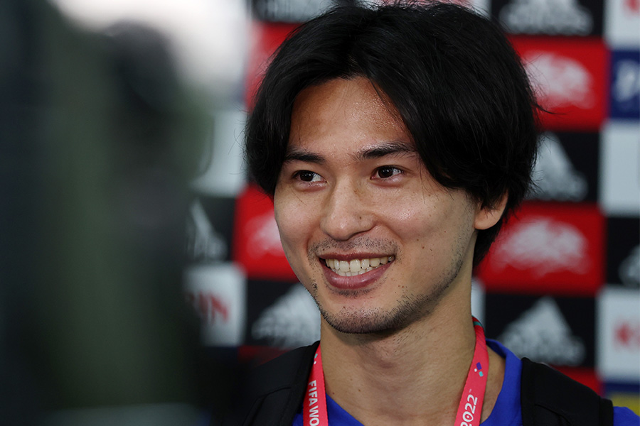 モナコでプレーする南野拓実【写真：Getty Images】