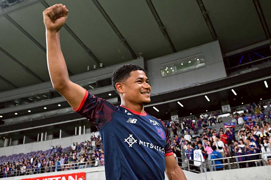 FC東京のバングーナガンデ佳史扶【写真：徳原隆元】