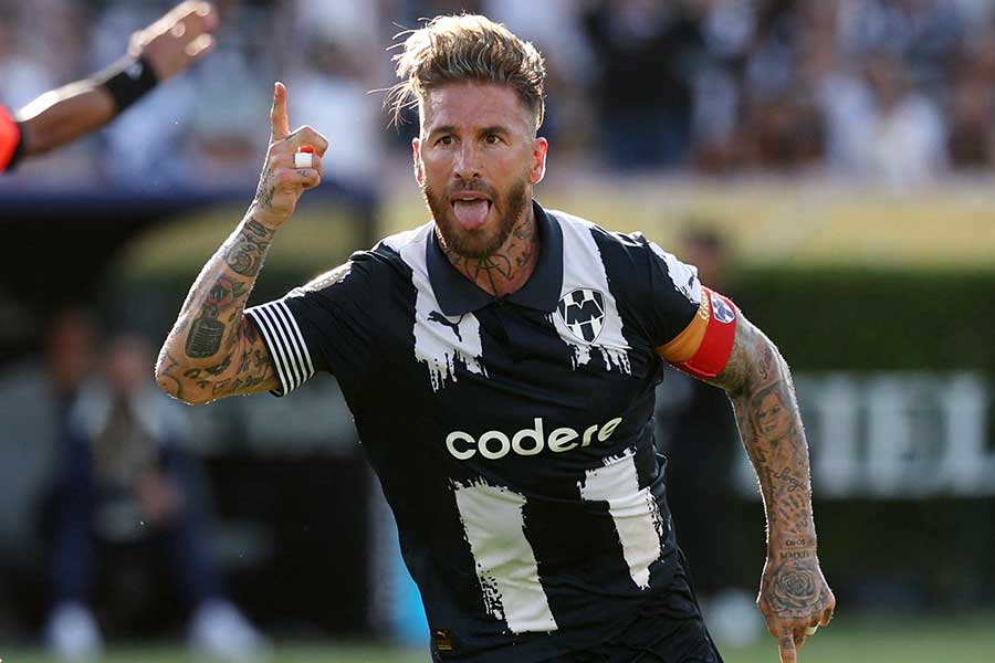 モンテレイのセルヒオ・ラモス【写真：ロイター】