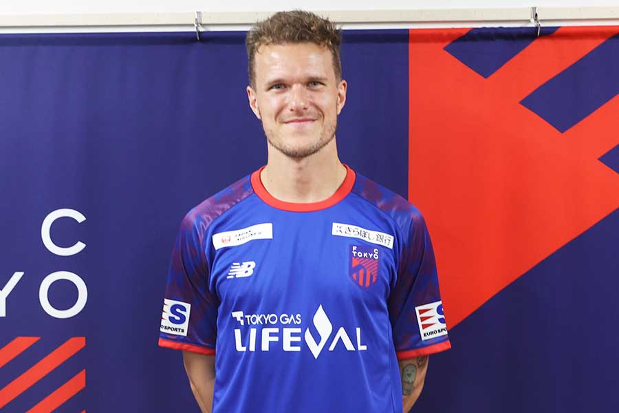 FC東京に加入したアレクサンダー・ショルツ【写真:河合 拓】
