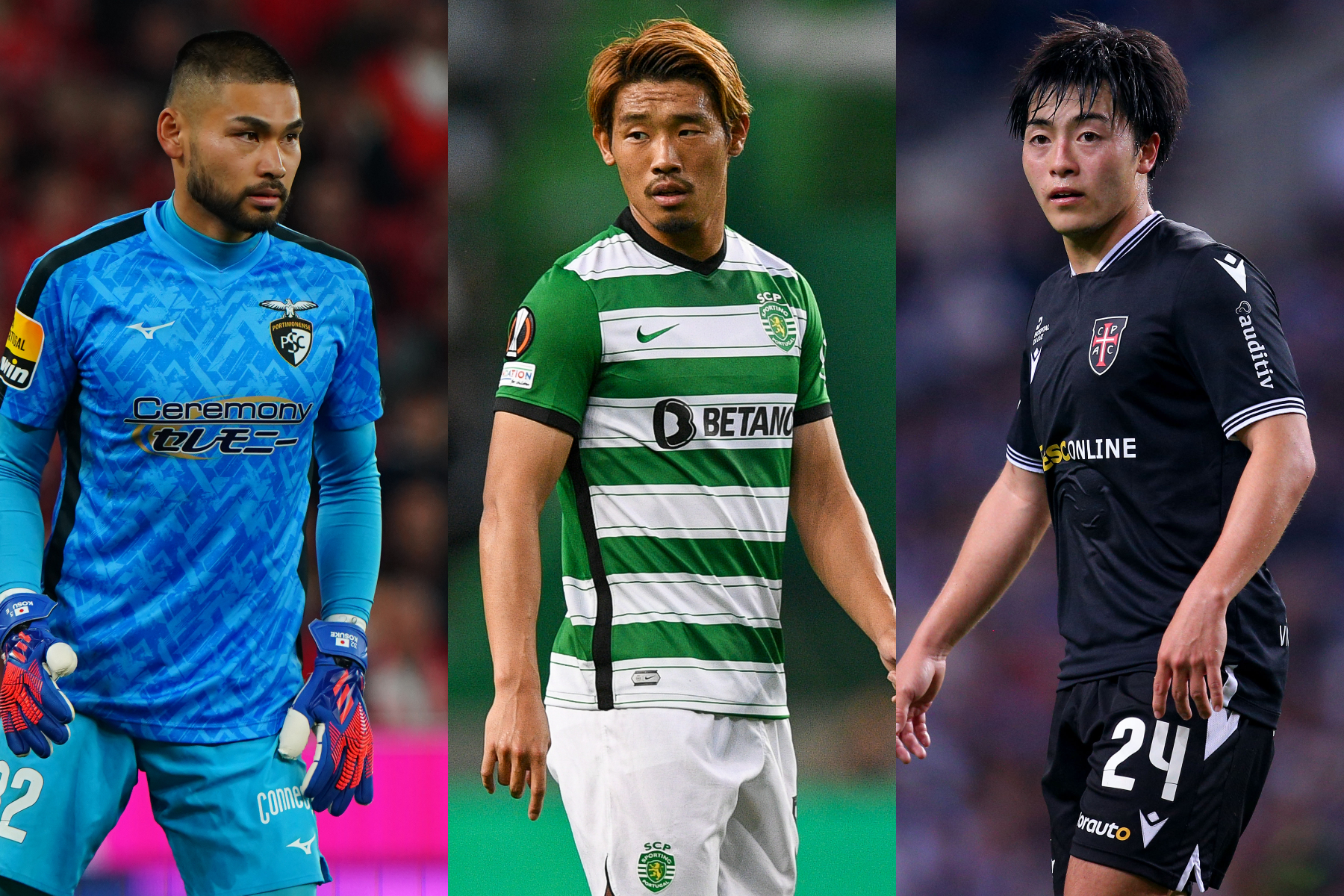 今季ポルトガル1部でプレーした選手たち【写真:Getty Images】