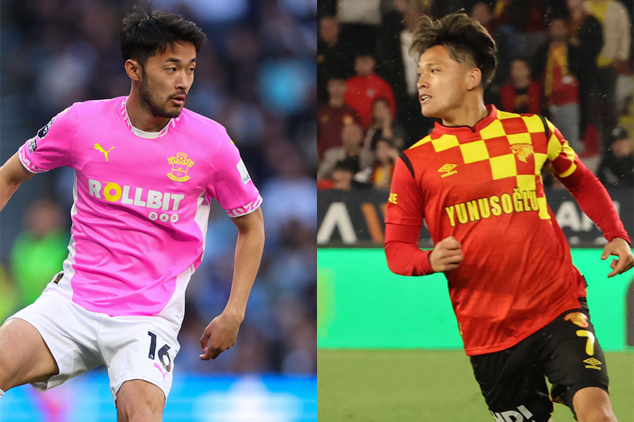 菅原由勢と松木玖生がサウサンプトンに合流【写真：Getty Images】